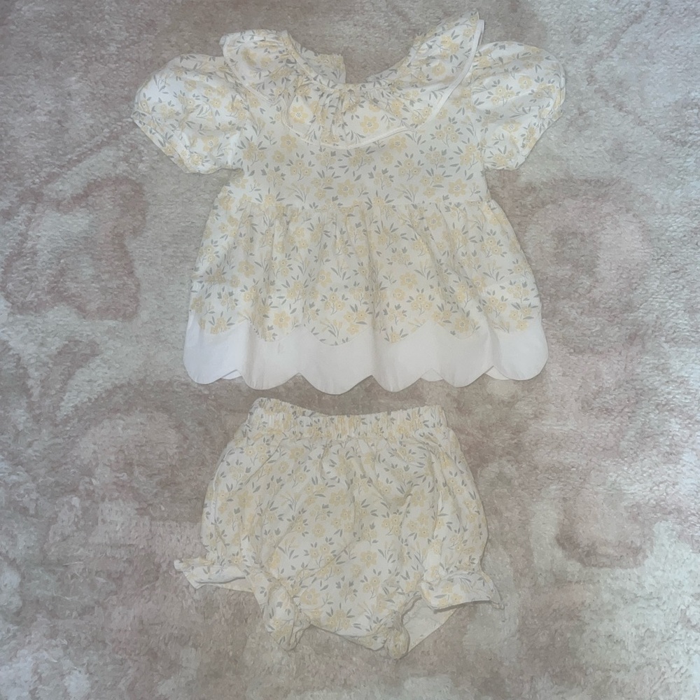 Stitchy Fish diaper set 6 months